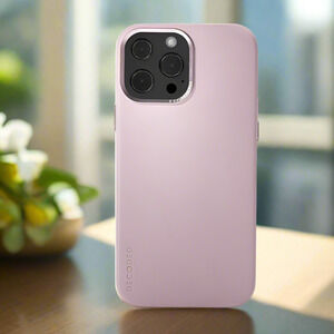 Decoded iPhone 13 Pro Pink ECCO Leather MagSafe Case